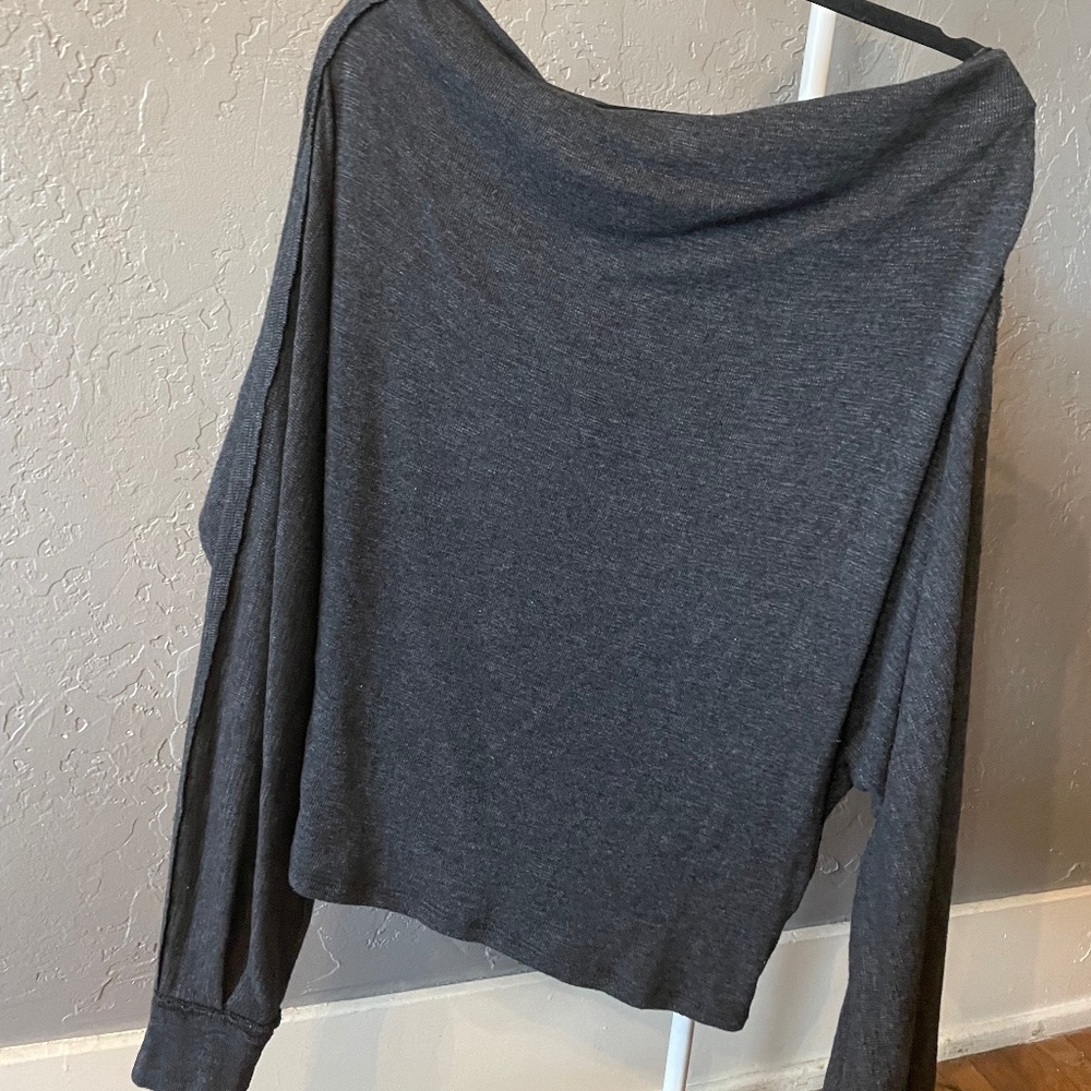 Free people wide neck sweater